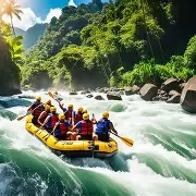 Group rafting
